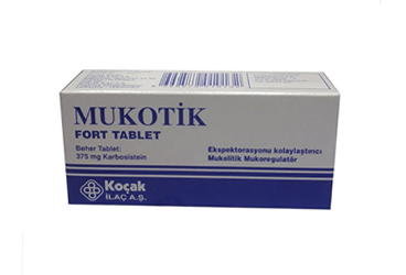 MUKOTIK FORT 375 MG 20 TABLET
